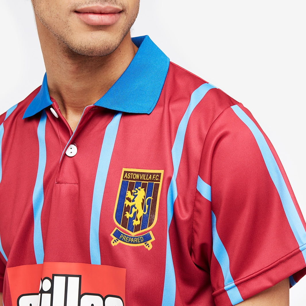 Score Draw Aston Villa 1994 Home Shirt