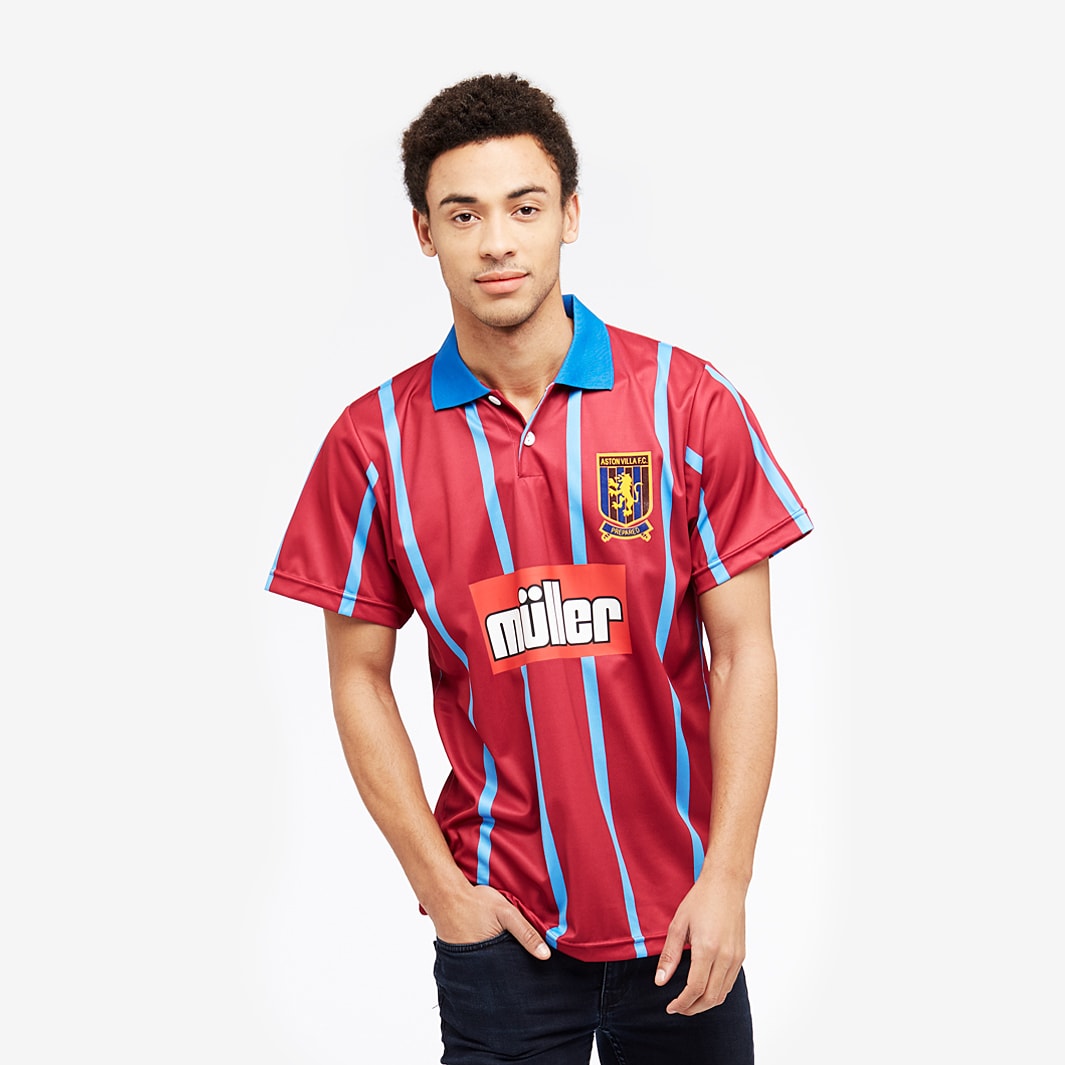 Score Draw Aston Villa 1994 Home Shirt