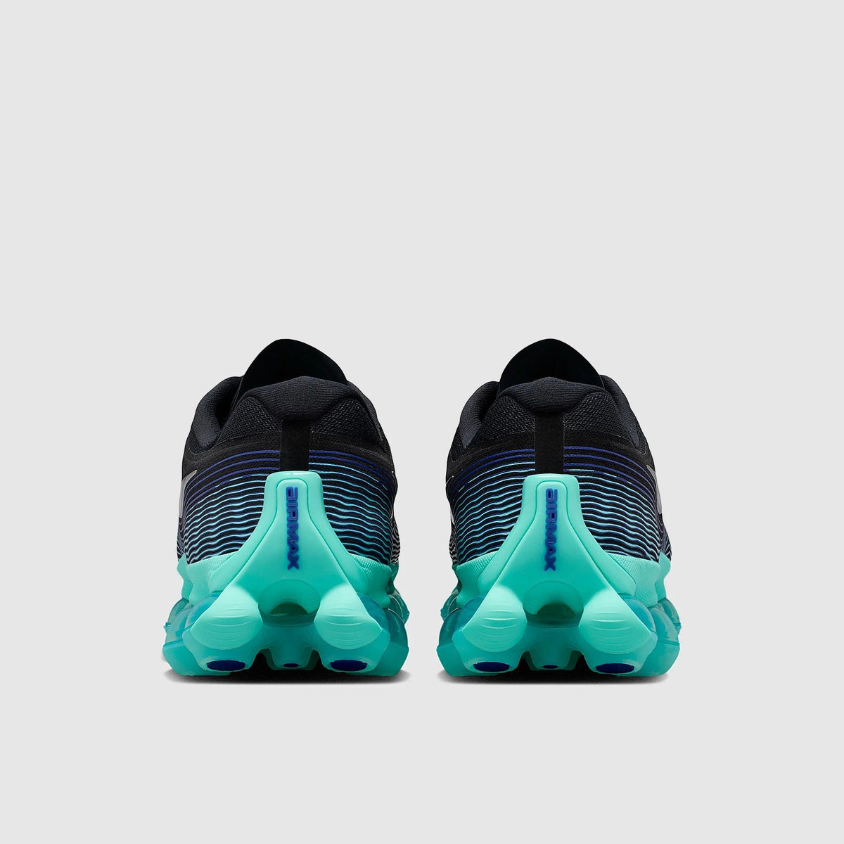 Nike Sportswear Air Liquid Max Men's Shoes - Black/Chrome/Radiant Blue/Aurora Green/Clear