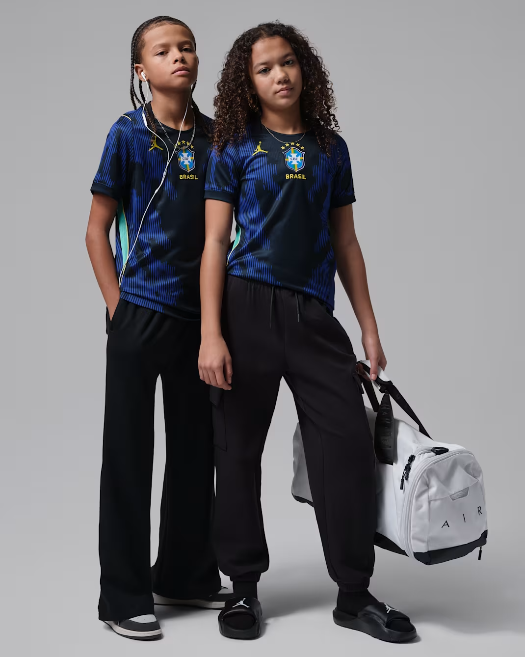 Brazil 2026 Stadium Away Mini Kit Full Set Shirt & Shorts