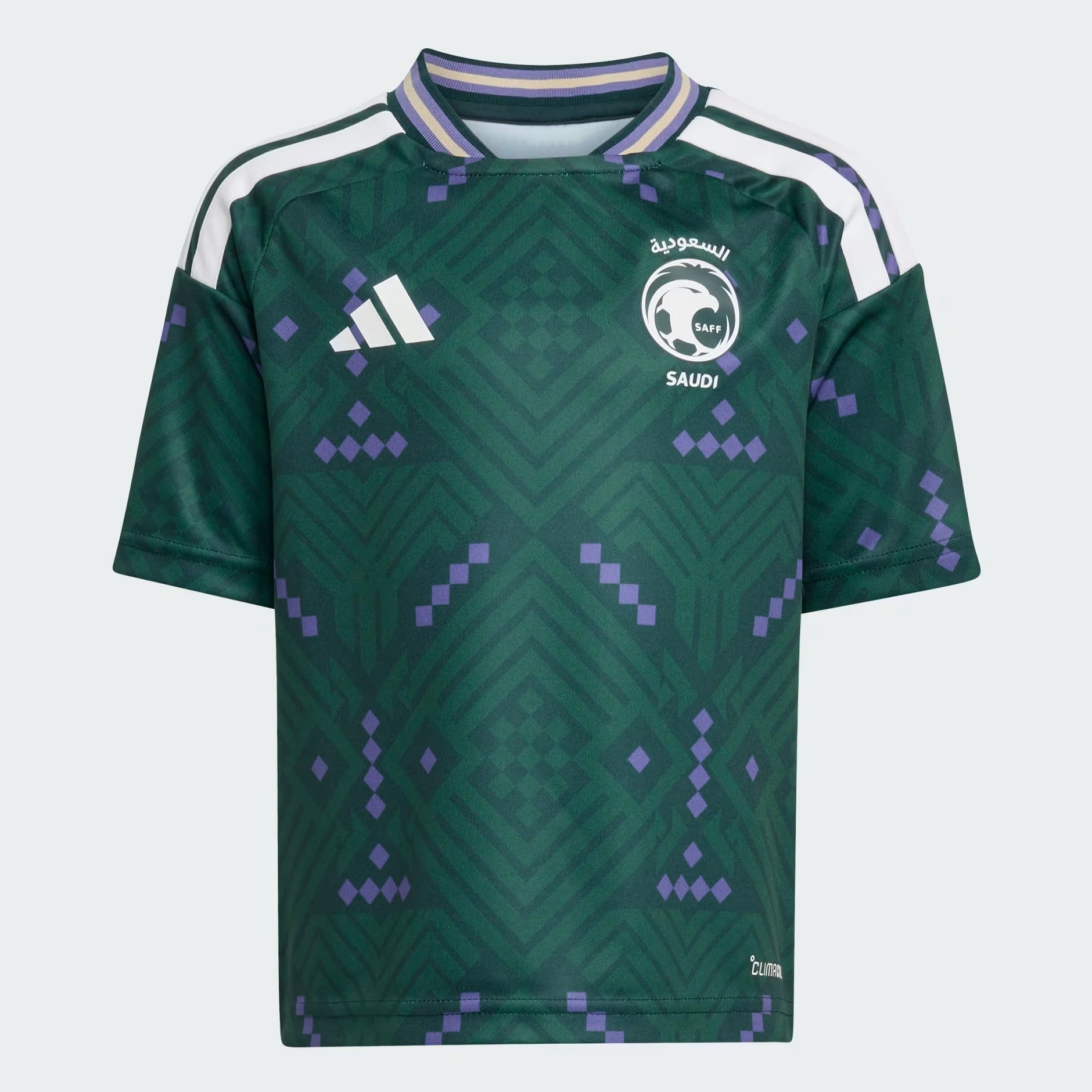 Saudi Arabia 26 Home Mini Kit Full Set Shirt & Shorts