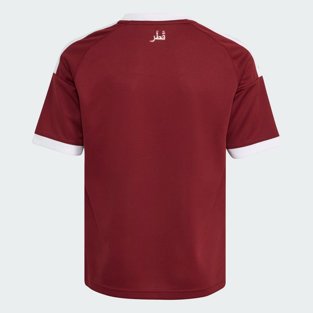 Qatar 26 Home Mini Kit Full Set Shirt & Shorts