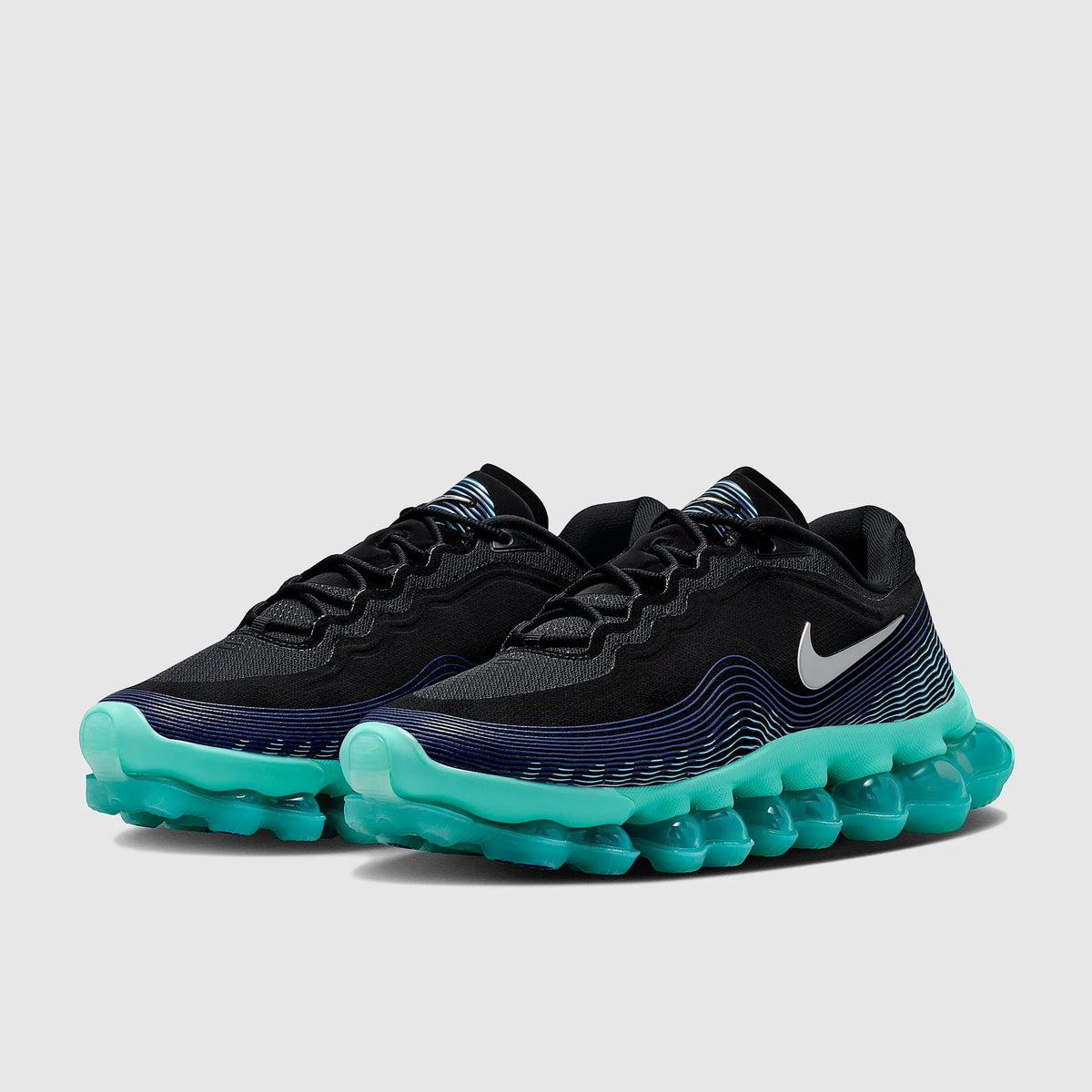 Nike Sportswear Air Liquid Max Men's Shoes - Black/Chrome/Radiant Blue/Aurora Green/Clear