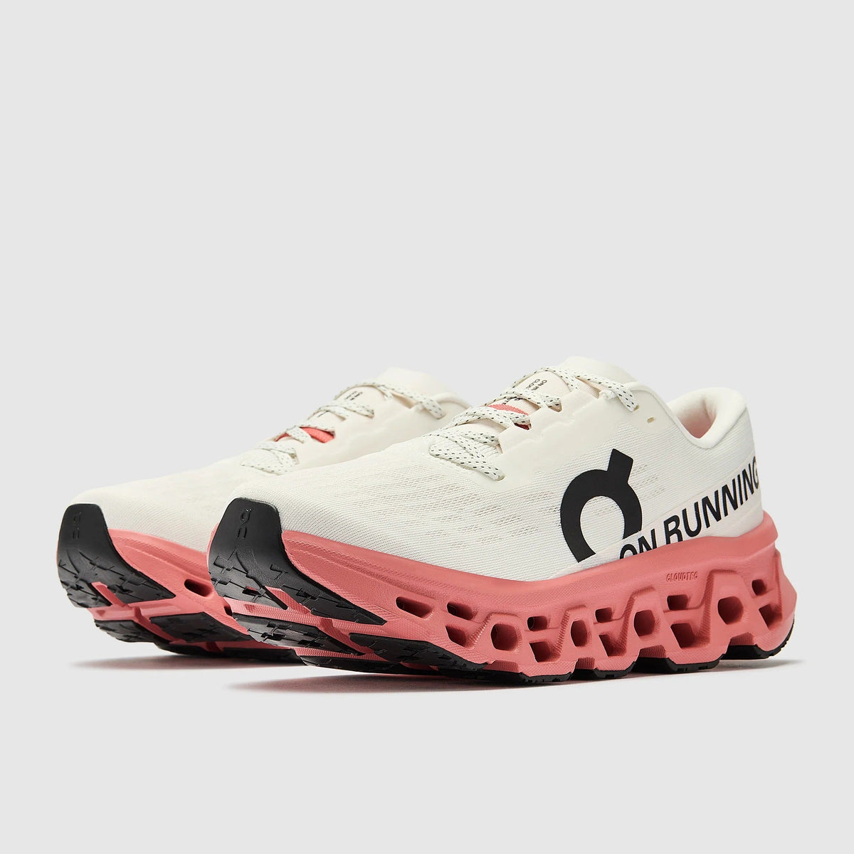 On Cloudmonster 3 Men's Running Shoes - Ivory/Dustrose