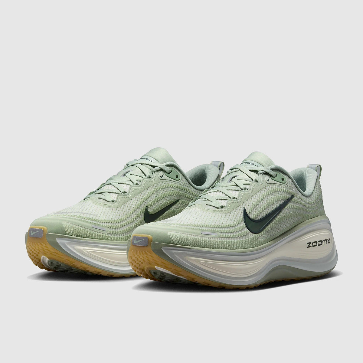 Nike Vomero Plus Men's Running Shoes - Jade Horizon/Black Spruce/Sail/Light Silver/Spruce Aqua/Gum Light Brown